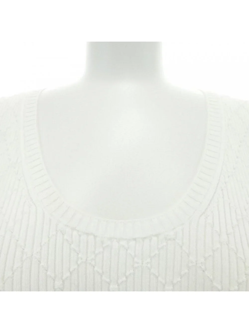 Chanel Tank Top White